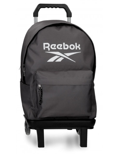 MOCHILA ADAP. PORTAORDENADOR 2C. C/CARRO REEBOK BOSTON GRIS